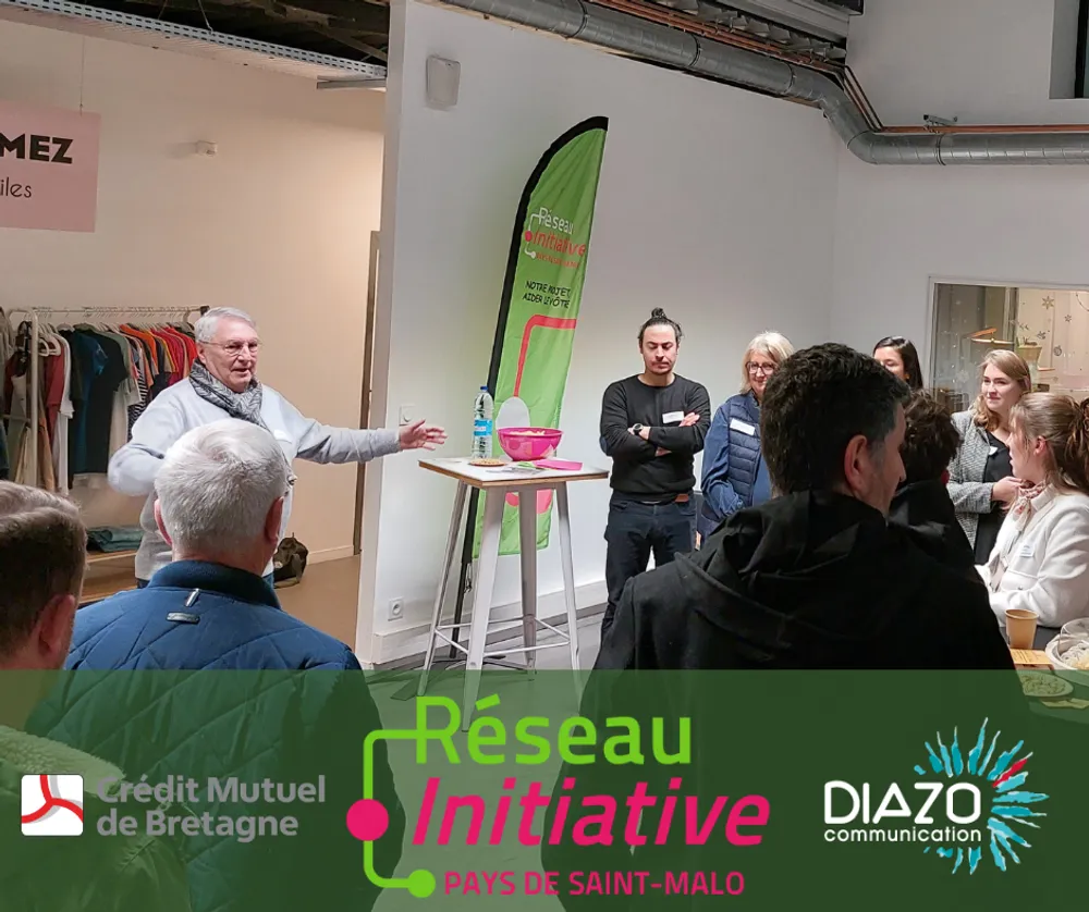 Photographie de l'afterwork chez DIAZO Communication réalisée le 12/12/2024.